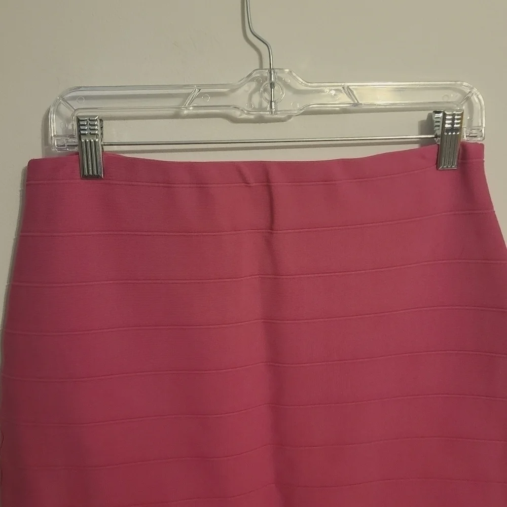 Joseph Ribkoff | Women's Essential Hot Pink Bandage Pencil Skirt (US Size 12)
